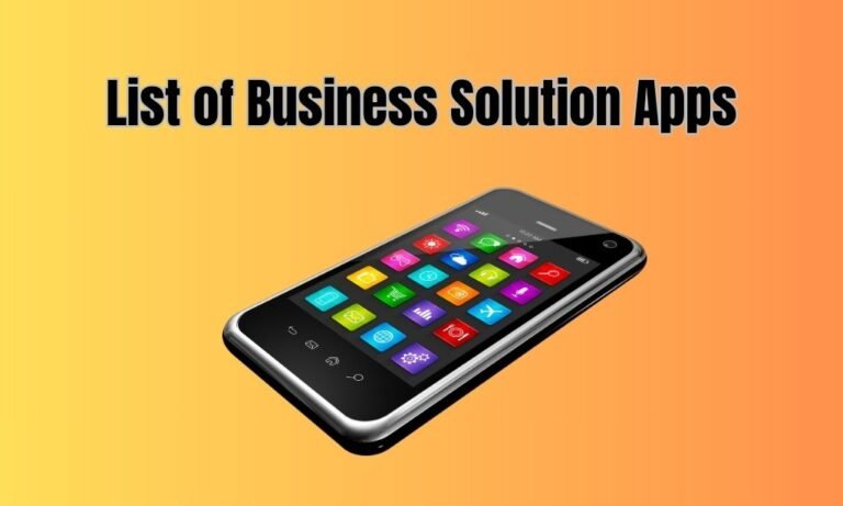 Business Solution Apps